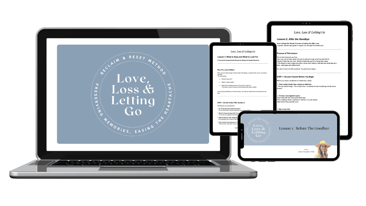 Add On - Strugging to Let Go Of A Loved Ones Keepsakes